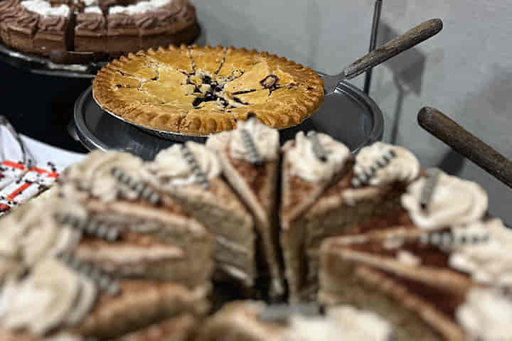 assorted desserts