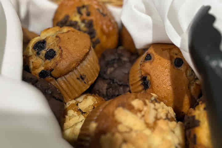 assorted muffins