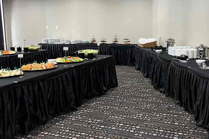 buffet station