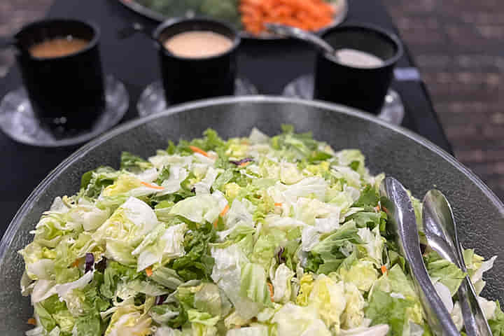 tossed salad and dressings